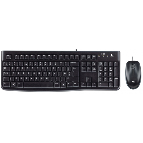 Logitech Desktop MK120 - Keyboard and mouse set - USB - Russian - 4