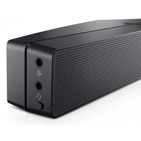Dell Pro Stereo Soundbar AE515M - Sound bar - for monitor - USB - 5 Watt - black - for Dell E1916, E1920, E2016, E2020, E2216, E2218, E2219, E2220, E2316, E2318, E2417, E2418, E2420, E2720, P1917, P2018, P2217, P2219, P2319, P2418, P2419, P2421, P2719, P2720; UltraSharp U2417, U2419, U2421, U2515, U2520, U2719, U2720, U2721, U2917, U3219, UP2516, UP2716, UP2718, UP2720, UP3017, UP3216 - 5