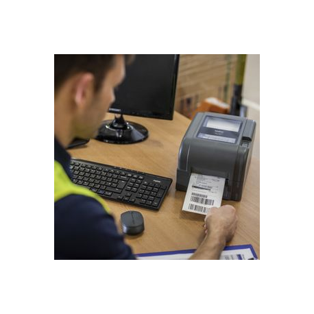 Brother TD-4520TN - Label printer - direct thermal  /  thermal transfer - Roll (11 cm) - 300 x 300 dpi - up to 127 mm / sec - USB 2.0, LAN, USB host, RS232C - 5