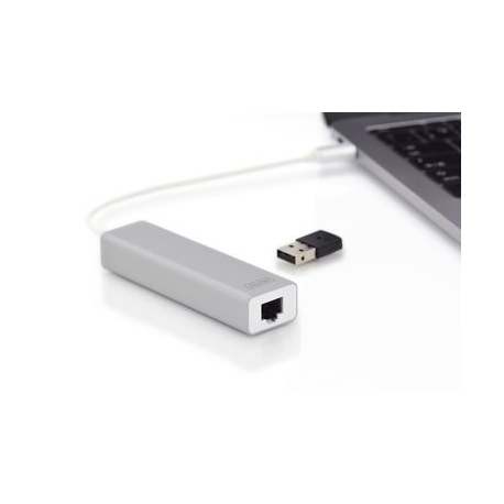 DIGITUS - Docking station - USB-C - GigE - 2