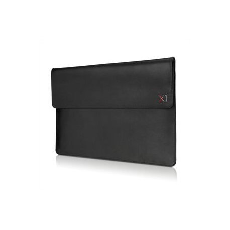 ThinkPad X1 Carbon / Yoga Leather Sleeve - black - 1