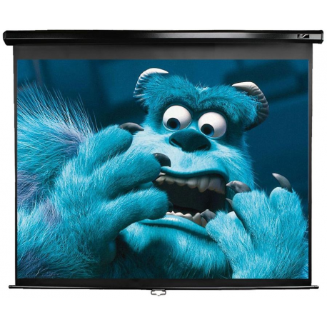 Elite Screens Manual Series M113UWS1 - Projection screen - 113" (287 cm) - 1:1 - Matte White - 4
