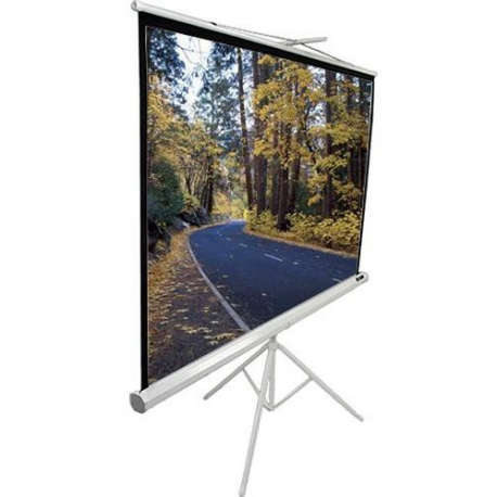 Elite Tripod Series T85NWS1 - Projection screen with tripod - 85" (216 cm) - 1:1 - Matte White - white - 1