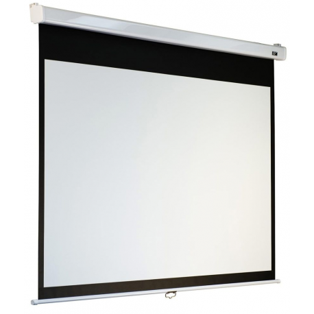 Elite Screens Manual Series M120XWV2 - Projection screen - ceiling mountable, wall mountable - 120" (305 cm) - 4:3 - MaxWhite - white - 2