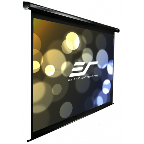 Elite Spectrum Series Electric125XH - Projection screen - ceiling mountable, wall mountable - motorised - 125" (317.5 cm) - 16:9 - MaxWhite - white - 1