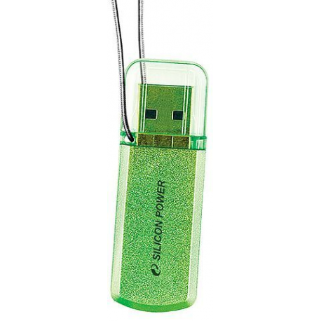 SILICON POWER Helios 101 - USB flash drive - 16 GB - USB 2.0 - apple green - 1