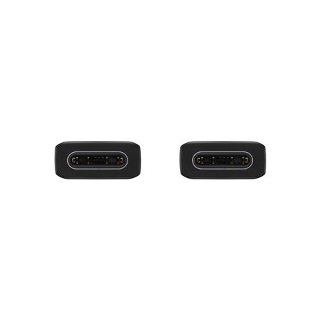 Samsung EP-DA705 - USB cable - USB-C (M) to USB-C (M) - USB 2.0 - 3 A - 1 m - black - 1