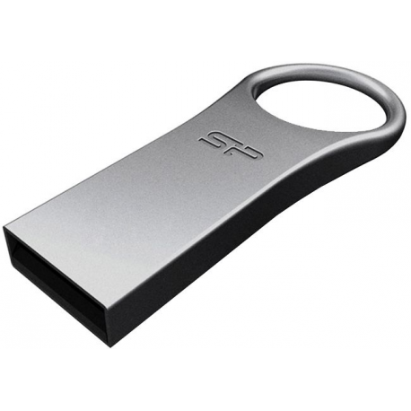SILICON POWER Firma F80 - USB flash drive - 16 GB - USB 2.0 - silver grey - 1