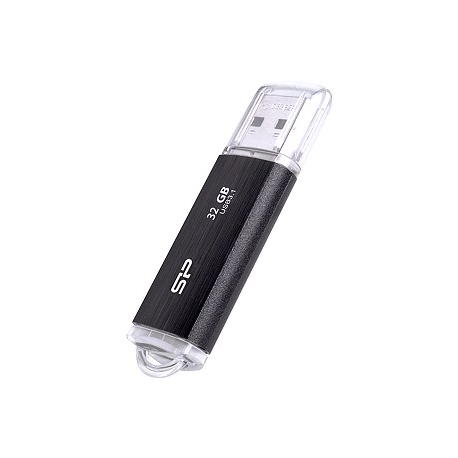 SILICON POWER Blaze B02 - USB flash drive - 32 GB - USB 3.0  /  USB-C - black - 9