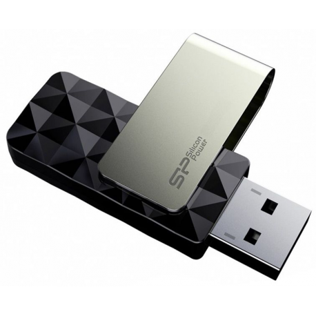 SILICON POWER Blaze B30 - USB flash drive - 16 GB - USB 3.0 - black - 1