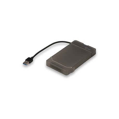 i-Tec MySafe Advance - Storage enclosure - 2.5" - SATA 6Gb / s - USB 3.0 - black - 4