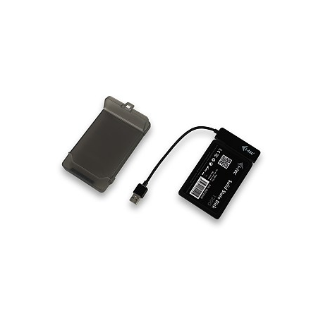 i-Tec MySafe Advance - Storage enclosure - 2.5" - SATA 6Gb / s - USB 3.0 - black - 5