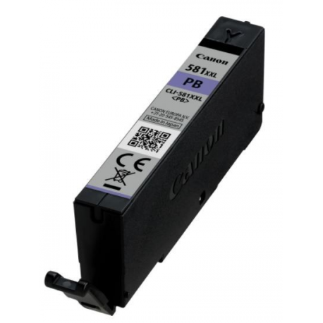 Canon CLI-581PB XXL - XXL size - photo blue - original - ink tank - for PIXMA TS6351, TS705, TS8250, TS8251, TS8252, TS8350, TS8351, TS8352, TS9150, TS9155 - 2
