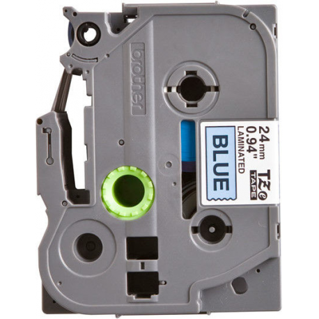 Brother TZe-551 - Black on blue - Roll (2.4 cm) 1 cassette(s) laminated tape - for Brother PT-D600; P-Touch PT-2730, 3600, D600, D800, E550, H500, P700, P750, P900, P950 - 2
