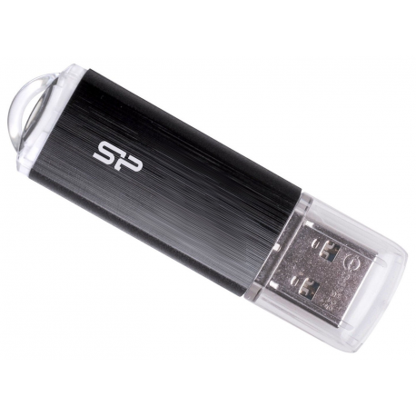 SILICON POWER Blaze B02 - USB flash drive - 128 GB - USB 3.0  /  USB-C - black - 3