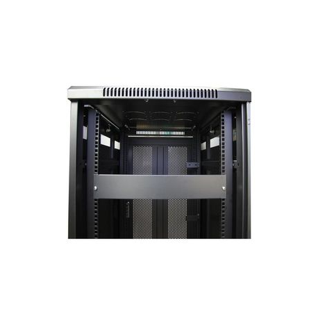 StarTech.com 2U Blanking Panel - Steel Rack Mount Filler Panel - for 19in Server Rack Enclosure or Cabinet - Black Rack Panel (BLANKB2) - Blank panel - black - 2U - 19" - for P / N: RK1236BKF, RK2536BKF, RK4236BKB, RK619WALL, RK619WALLGB, RK960CP - 1