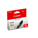 Canon CLI-551Y XL - 11 ml - High Yield - yellow - original - ink tank - for PIXMA iP8750, iX6850, MG5550, MG5650, MG5655, MG6450, MG6650, MG7150, MG7550, MX725, MX925