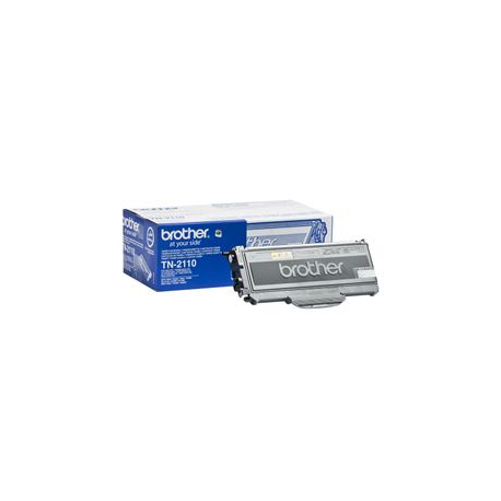Brother TN2110 - Black - original - toner cartridge - for Brother DCP-7030, 7040, 7045, HL-2140, 2150, 2170, MFC-7320, 7440, 7840; Justio DCP-7040 - 1