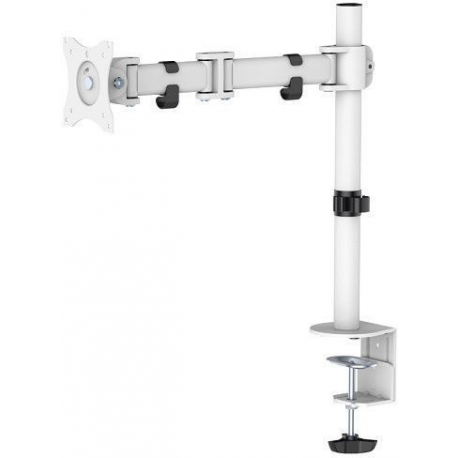 Neomounts by Newstar Select NM-D135 - Mounting kit - for LCD display (full-motion) - white - screen size: 10"-30" - clamp mountable, grommet, desk-mountable - 1