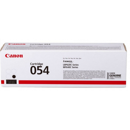 Canon 054 - Black - original - toner cartridge - for ImageCLASS LBP622Cdw, MF641CW, MF642Cdw, MF644Cdw - 2
