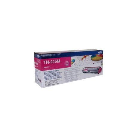 Brother TN245M - High Yield - magenta - original - toner cartridge - for Brother DCP-9015, DCP-9020, HL-3140, HL-3150, HL-3170, MFC-9140, MFC-9330, MFC-9340 - 1
