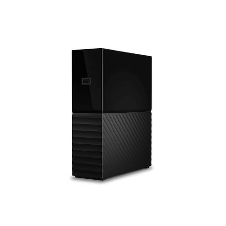 WD My Book WDBBGB0120HBK - Hard drive - encrypted - 12 TB - external (desktop) - USB 3.0 - 256-bit AES - black - 2