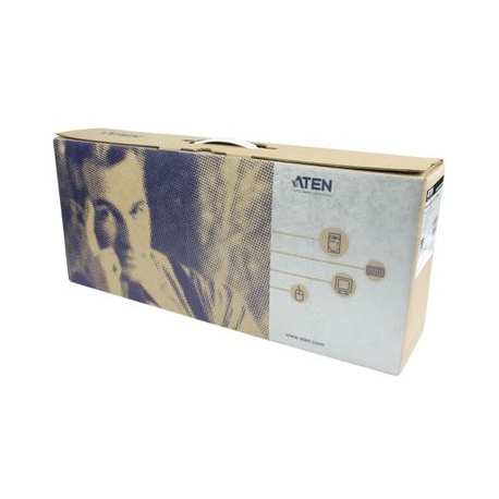 ATEN VS1808T HDMI Over Cat 5 Splitter - Video / audio extender - HDMI - over CAT 5 - 8 ports - up to 60 m - 6