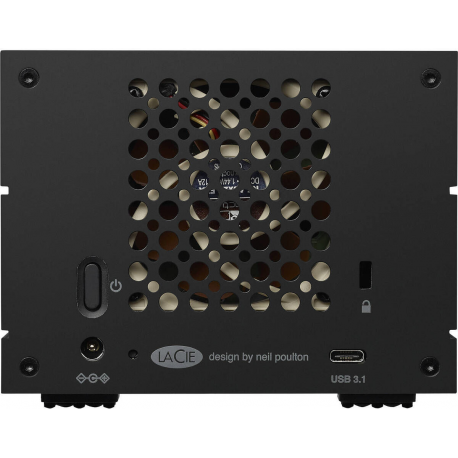 LaCie 2big RAID STHJ8000800 - Hard drive array - 8 TB - 2 bays - HDD 4 TB x 2 - USB 3.1 Gen 2 (external) - with 5 years Rescue Data Recovery Service Plan - 2