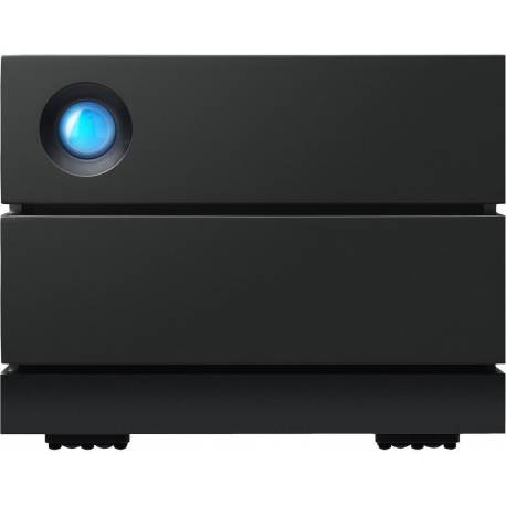 LaCie 2big RAID STHJ8000800 - Hard drive array - 8 TB - 2 bays - HDD 4 TB x 2 - USB 3.1 Gen 2 (external) - with 5 years Rescue Data Recovery Service Plan - 3