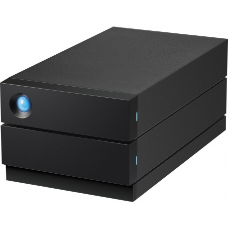 LaCie 2big RAID STHJ8000800 - Hard drive array - 8 TB - 2 bays - HDD 4 TB x 2 - USB 3.1 Gen 2 (external) - with 5 years Rescue Data Recovery Service Plan - 5