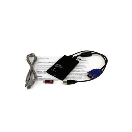 StarTech.com USB Crash Cart Adapter - File Transfer & Video - Portable Server Room Laptop to KVM Console Crash Cart (NOTECONS02) - KVM switch - 1 x KVM port(s) - 1 local user - desktop - 6
