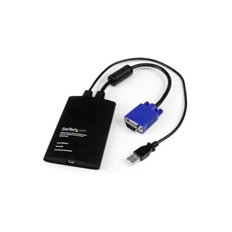 StarTech.com USB Crash Cart Adapter - File Transfer & Video - Portable Server Room Laptop to KVM Console Crash Cart (NOTECONS02) - KVM switch - 1 x KVM port(s) - 1 local user - desktop - 7