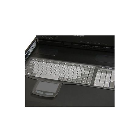 StarTech.com HD 1080p Dual Rail RackMount Widescreen LCD Console - KVM console - PS / 2 - 17.3" - rack-mountable - 1920 x 1080 Full HD (1080p) - 500:1 - 8 ms - VGA - black - 1U - for P / N: 4POSTRACK12U, 4POSTRACK25U, 4POSTRACK42, RK1236BKF, RK2536BKF, RK3236BKF - 3