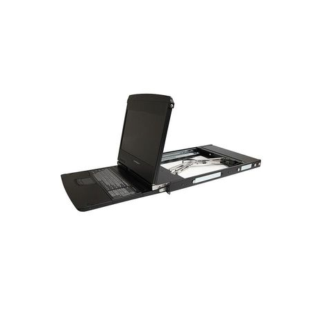 StarTech.com HD 1080p Dual Rail RackMount Widescreen LCD Console - KVM console - PS / 2 - 17.3" - rack-mountable - 1920 x 1080 Full HD (1080p) - 500:1 - 8 ms - VGA - black - 1U - for P / N: 4POSTRACK12U, 4POSTRACK25U, 4POSTRACK42, RK1236BKF, RK2536BKF, RK3236BKF - 5