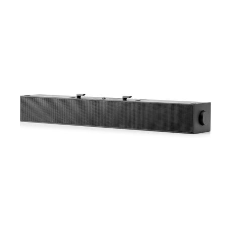 HP S101 - Sound bar - for monitor - 2.5 Watt - black (grille colour - black) - for HP P204, Z1 G8, Z1 G9; Desktop 280; Elite 600 G9, 800 G9; EliteDesk 80X G8; ProDesk 405 G8 - 2