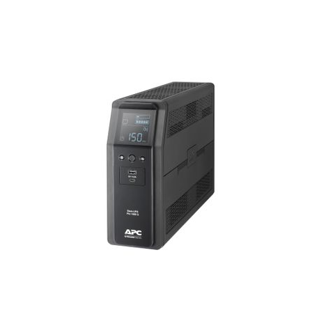 APC Back-UPS Pro BR1600SI - UPS - AC 220-240 V - 960 Watt - 1600 VA - 260 Wh - USB - output connectors: 8 - black - 8