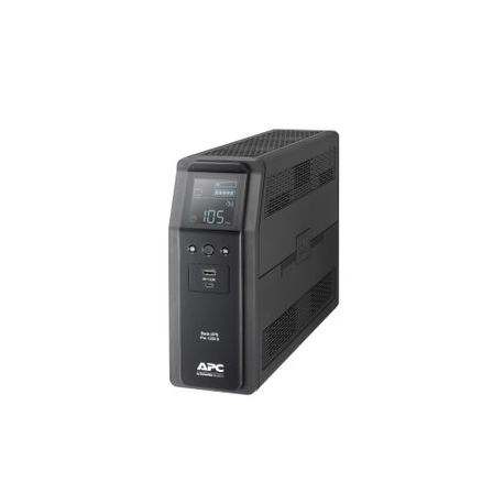 APC Back-UPS Pro BR1200SI - UPS - AC 220-240 V - 720 Watt - 1200 VA - USB - output connectors: 8 - black - 1