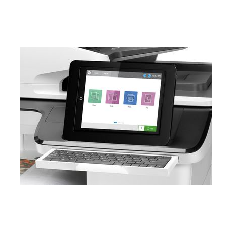 HP LaserJet Enterprise Flow MFP M776z - Multifunction printer - colour - laser - 297 x 864 mm (original) - A3 / Ledger (media) - up to 46 ppm (copying) - up to 46 ppm (printing) - 2300 sheets - 33.6 Kbps - USB 2.0, Gigabit LAN, Wi-Fi(n), USB 2.0 host - 3