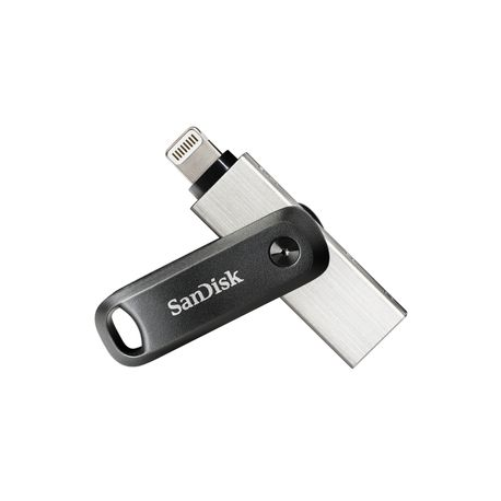 SanDisk iXpand Go - USB flash drive - 128 GB - USB 3.0  /  Lightning - 6