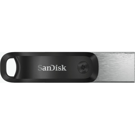 SanDisk iXpand Go - USB flash drive - 128 GB - USB 3.0  /  Lightning - 8