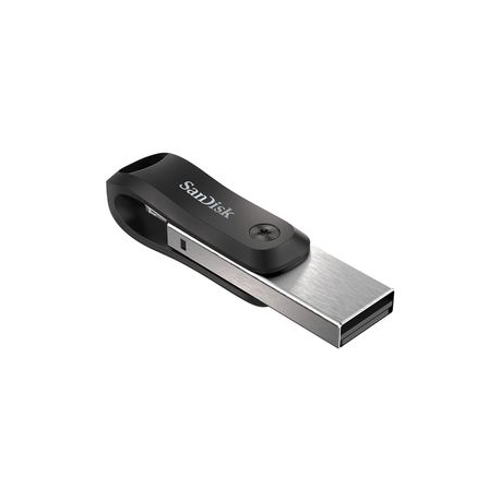 SanDisk iXpand Go - USB flash drive - 256 GB - USB 3.0  /  Lightning - 5