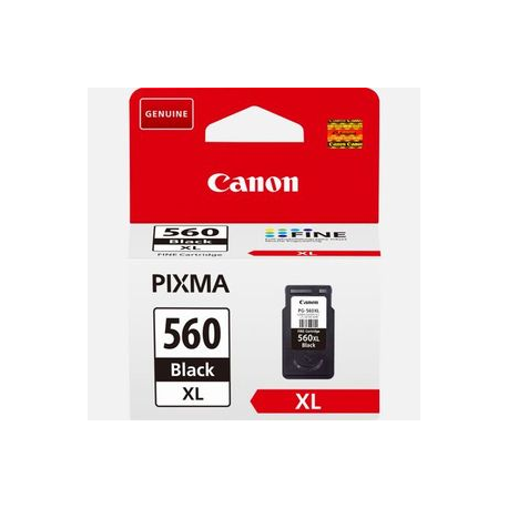 Canon PG-560XL - Black - original - ink cartridge - for PIXMA TS5350, TS5350a, TS5351, TS5351a, TS5352, TS5352a, TS5353, TS5353a, TS7450, TS7451 - 2