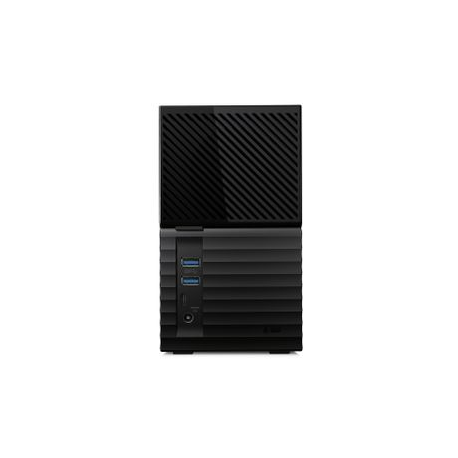 WD My Book Duo WDBFBE0240JBK - Hard drive array - 24 TB - 2 bays - HDD 12 TB x 2 - USB 3.1 Gen 1 (external) - 4
