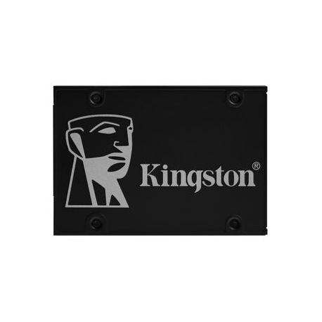 Kingston KC600 - SSD - encrypted - 2 TB - internal - 2.5" - SATA 6Gb / s - 256-bit AES-XTS - Self-Encrypting Drive (SED), TCG Opal Encryption - 0