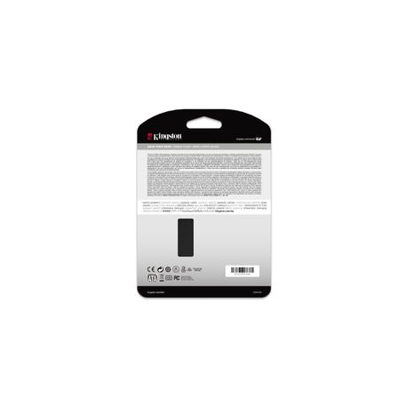 Kingston KC600 - SSD - encrypted - 2 TB - internal - 2.5" - SATA 6Gb / s - 256-bit AES-XTS - Self-Encrypting Drive (SED), TCG Opal Encryption - 6