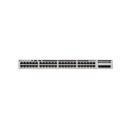 Cisco Catalyst 9200L - Network Essentials - switch - L3 - Managed - 48 x 10 / 100 / 1000 + 4 x 10 Gigabit SFP+ (uplink) - rack-mountable - 2