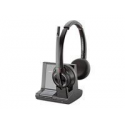 Poly Savi 8200 Series W8220 / A - Headset - on-ear - DECT  /  Bluetooth - wireless - active noise cancelling