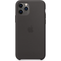 Apple - Back cover for mobile phone - silicone - black - for iPhone 11 Pro