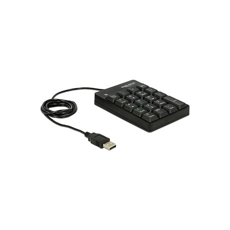 DeLOCK - Keypad - USB - black - retail - 2