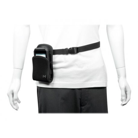 Mobilis REFUGE Holster S - Holster bag for mobile phone  /  handheld - 1680D polyester - black - 3